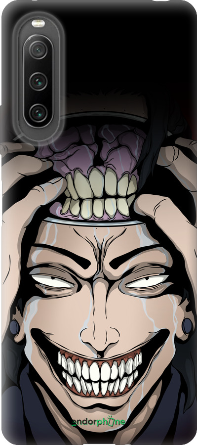 Силиконовый чехол Магическая Битва Kenjaku для Sony Xperia 10 IV - 6151u-2789 изображение 