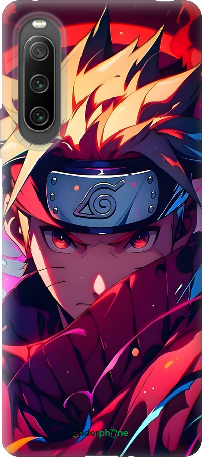 Силиконовый чехол Наруто для Sony Xperia 10 IV - 6274u-2789 изображение 