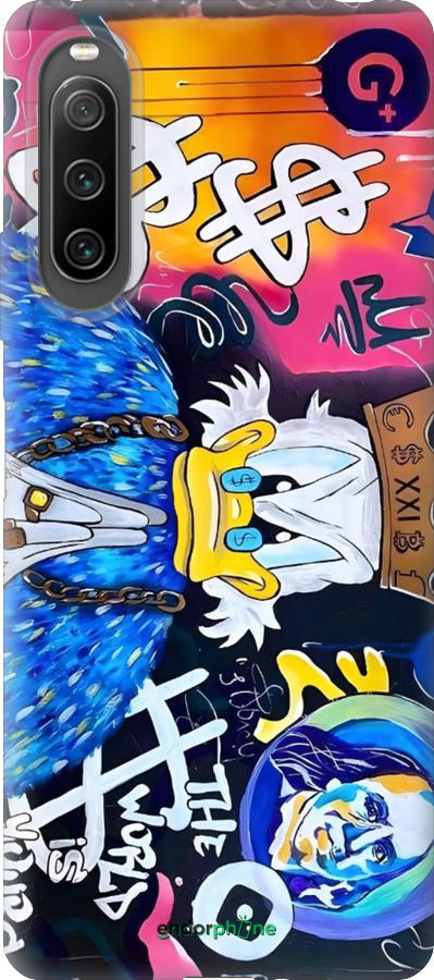 Силиконовый чехол Скрудж 2 для Sony Xperia 10 IV - 6285u-2789 изображение 