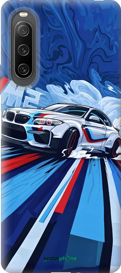 Силиконовый чехол БМВ для Sony Xperia 10 IV - 6292u-2789 изображение 