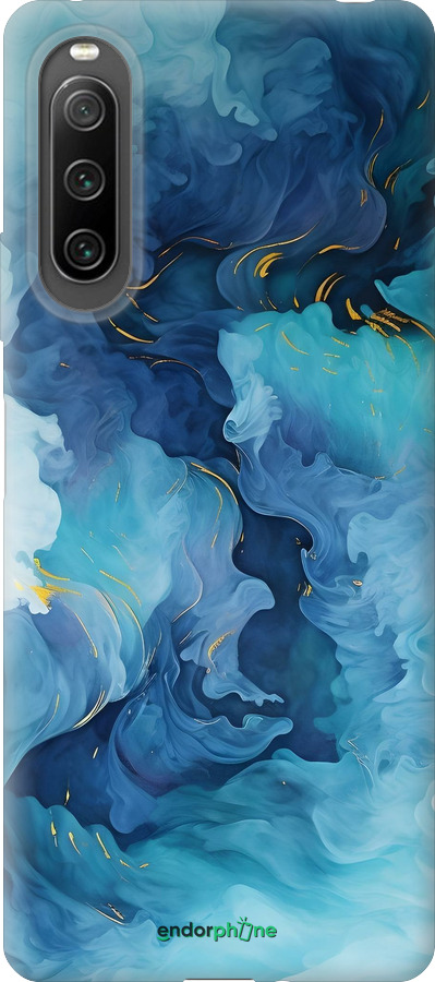 Силиконовый чехол Акварель для Sony Xperia 10 IV - 6320u-2789 изображение 