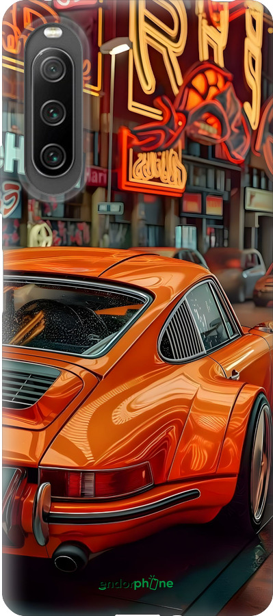 Силиконовый чехол Порше для Sony Xperia 10 IV - 6334u-2789 изображение 