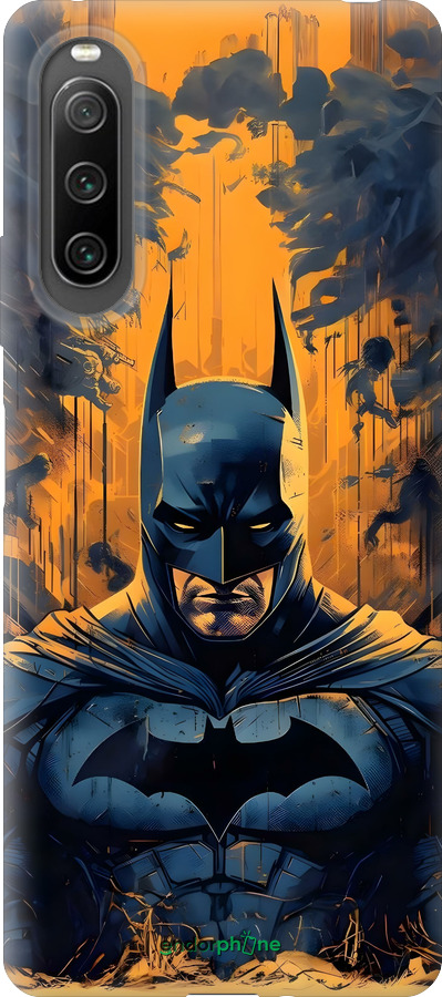 Силіконовий чехол Бетмен для Sony Xperia 10 IV - 6335u-2789 изображение 