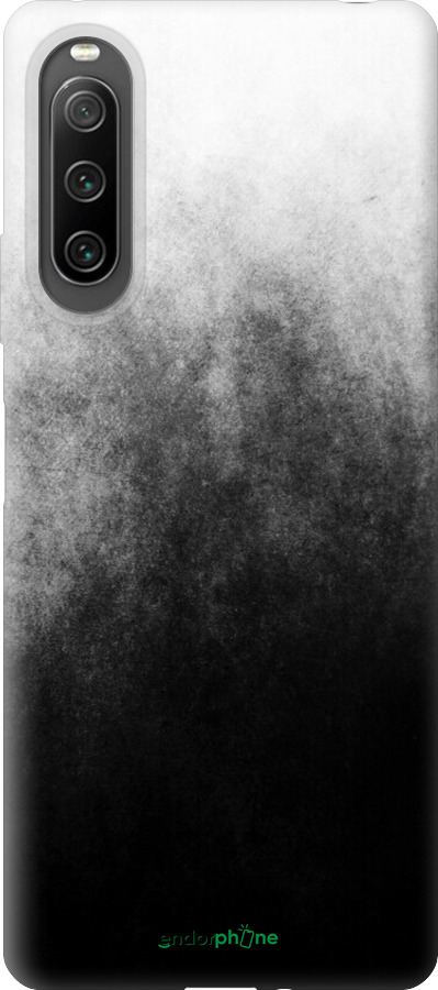 Силиконовый чехол Абстрактная композиция в серых тонах для Sony Xperia 10 IV - 6477u-2789 изображение 