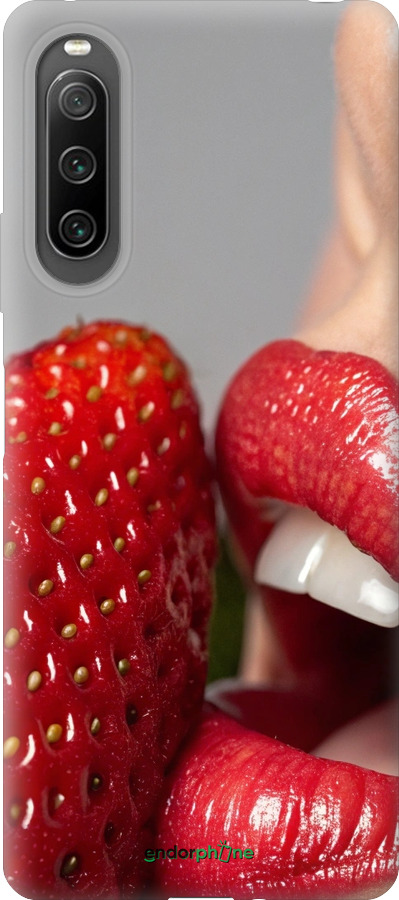 Силиконовый чехол Наслаждение для Sony Xperia 10 IV - 6701u-2789 изображение 