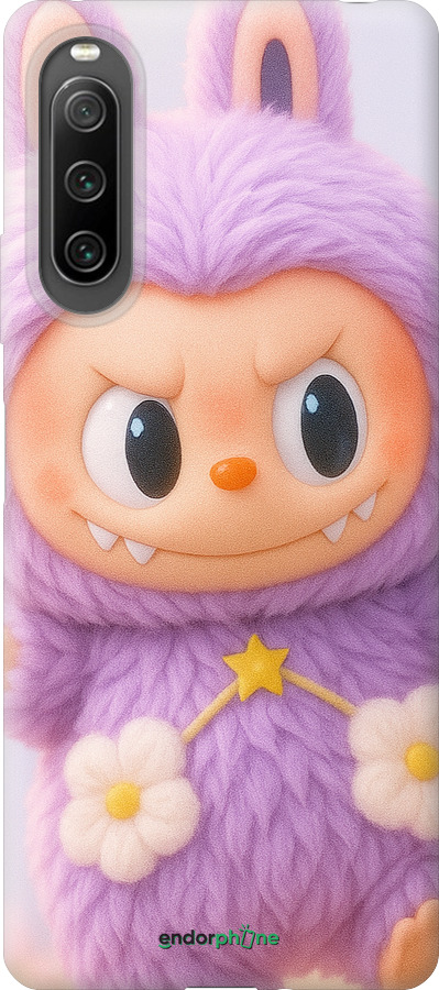 Силіконовий чехол Лабубу для Sony Xperia 10 IV - 6708u-2789 изображение 