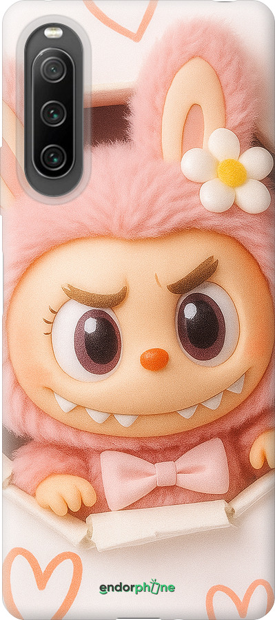 Силиконовый чехол Лабубу 2 для Sony Xperia 10 IV - 6710u-2789 изображение 