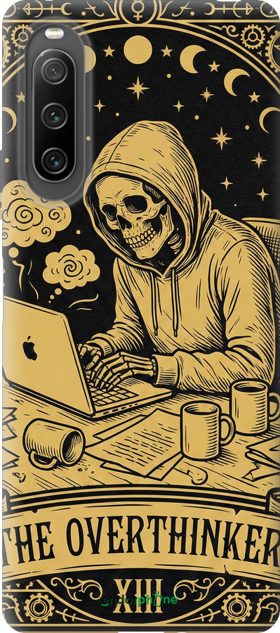 Силиконовый чехол The Overthinker для Sony Xperia 10 IV - 6774u-2789 изображение 