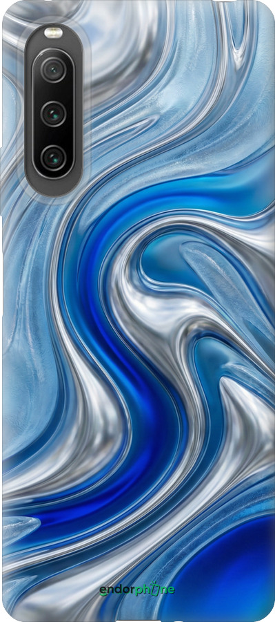 Силиконовый чехол Liquid Chrome для Sony Xperia 10 IV - 6781u-2789 изображение 