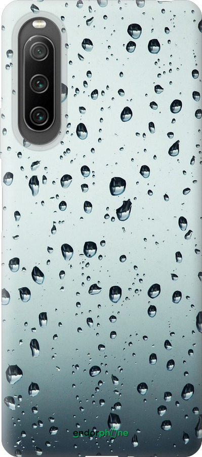 Силіконовий чехол Скло в краплях для Sony Xperia 10 IV - 848u-2789 изображение 