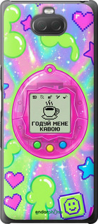 2D пластиковый чехол 'Y2K Aesthetic Retro Pet: Годуй мене кавою' для Sony Xperia 10 Plus I4213 изображение 3