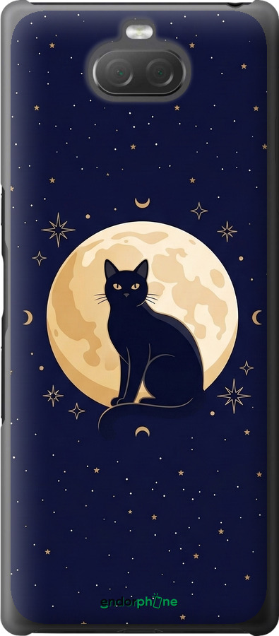 2D пластиковий чехол Cute Cat Celestial/Witchy для Sony Xperia 10 Plus I4213 - 6787t-1690 изображение 