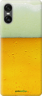 Силиконовый чехол Пиво для Sony Xperia 10 VI - 1145u-3976 изображение 