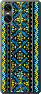 Силиконовый чехол Вышиванка 39 для Sony Xperia 10 VI - 1173u-3976 изображение 