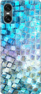 Силіконовий чехол Луска, яка переливається для Sony Xperia 10 VI - 227u-3976 изображение 