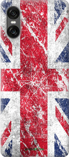 Силіконовий чехол Прапор Великобританії 1 для Sony Xperia 10 VI - 386u-3976 изображение 