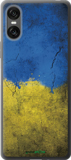 Силиконовый чехол Флаг Украины 2 для Sony Xperia 10 VI - 401u-3976 изображение 