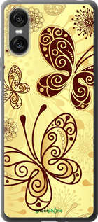 Силиконовый чехол Красивые бабочки для Sony Xperia 10 VI - 4170u-3976 изображение 