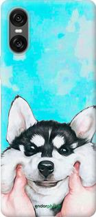 Силиконовый чехол Улыбнись для Sony Xperia 10 VI - 4276u-3976 изображение 