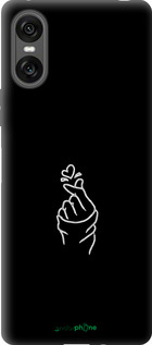 Силиконовый чехол Love You для Sony Xperia 10 VI - 4298u-3976 изображение 