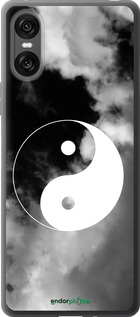 Силиконовый чехол Инь и Янь для Sony Xperia 10 VI - 4389u-3976 изображение 