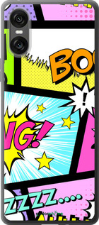Силиконовый чехол Комикс 1 для Sony Xperia 10 VI - 4407u-3976 изображение 