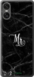 Силиконовый чехол Мрамор1 для Sony Xperia 10 VI - 4582u-3976 изображение 