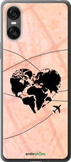 Силиконовый чехол Путешествуй для Sony Xperia 10 VI - 4607u-3976 изображение 