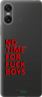 Силиконовый чехол Нет времени для Sony Xperia 10 VI - 4635u-3976 изображение 
