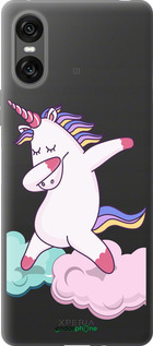 Силіконовий чехол Єдиноріг для Sony Xperia 10 VI - 4702u-3976 изображение 