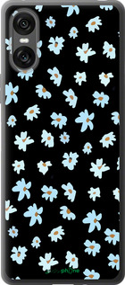 Силиконовый чехол Цветочный для Sony Xperia 10 VI - 4900u-3976 изображение 