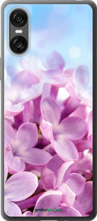 Силіконовий чехол Бузок для Sony Xperia 10 VI - 527u-3976 изображение 