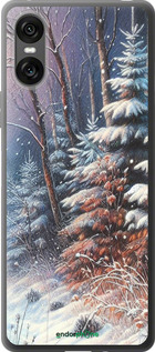 Силиконовый чехол 'Зимний пейзаж' для Sony Xperia 10 VI изображение 3
