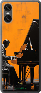 Силиконовый чехол Чехол для телефона Мужчина за Роялем для Sony Xperia 10 VI - 5938u-3976 изображение 