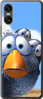 Силиконовый чехол Angry Birds для Sony Xperia 10 VI - 6008u-3976 изображение 