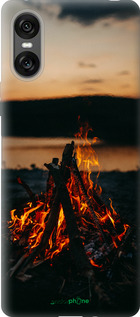 Силіконовий чехол Вогонь для Sony Xperia 10 VI - 6021u-3976 изображение 