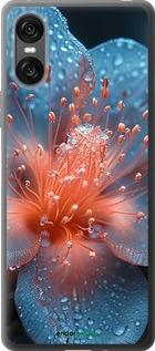 Силиконовый чехол Роса на цветке для Sony Xperia 10 VI - 6039u-3976 изображение 
