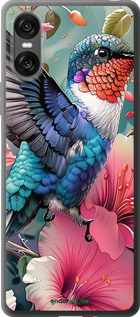 Силиконовый чехол Сказочная колибри для Sony Xperia 10 VI - 6051u-3976 изображение 