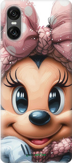 Силіконовий чехол Мінні Маус з бантиком для Sony Xperia 10 VI - 6055u-3976 изображение 