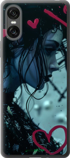 Силиконовый чехол XO Love v2 для Sony Xperia 10 VI - 6057u-3976 изображение 