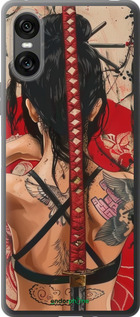 Силиконовый чехол Тайна катаны для Sony Xperia 10 VI - 6074u-3976 изображение 