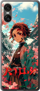 Силиконовый чехол Tanjiro Kamado для Sony Xperia 10 VI - 6132u-3976 изображение 