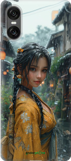 Силиконовый чехол Anime-girl для Sony Xperia 10 VI - 6133u-3976 изображение 