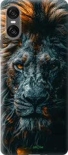 Силиконовый чехол Лев в сумерках для Sony Xperia 10 VI - 6154u-3976 изображение 