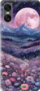 Силіконовий чехол Ніч місяць арт для Sony Xperia 10 VI - 6319u-3976 изображение 