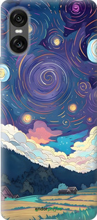 Силіконовий чехол Креативний арт для Sony Xperia 10 VI - 6322u-3976 изображение 