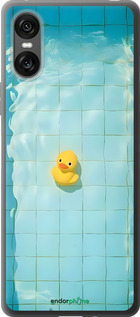 Силиконовый чехол Утенок для Sony Xperia 10 VI - 6323u-3976 изображение 