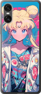 Силиконовый чехол Сейлор Мун 2 для Sony Xperia 10 VI - 6351u-3976 изображение 