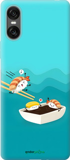 Силиконовый чехол Суши для Sony Xperia 10 VI - 6354u-3976 изображение 