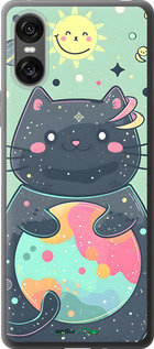 Силиконовый чехол Милый котик для Sony Xperia 10 VI - 6364u-3976 изображение 